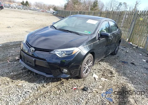 2016 Toyota Corolla Le Plus из США, поврежденный, VIN 5YFBURHEXGP480906
